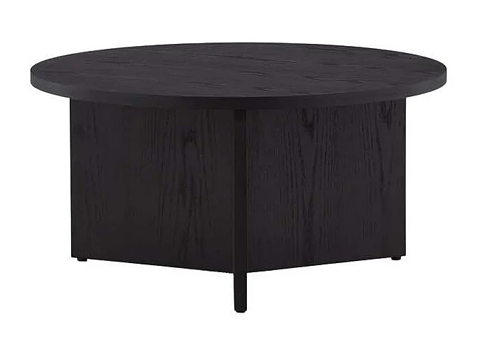 Table Basse Ronde "Salto" 65cm Noir