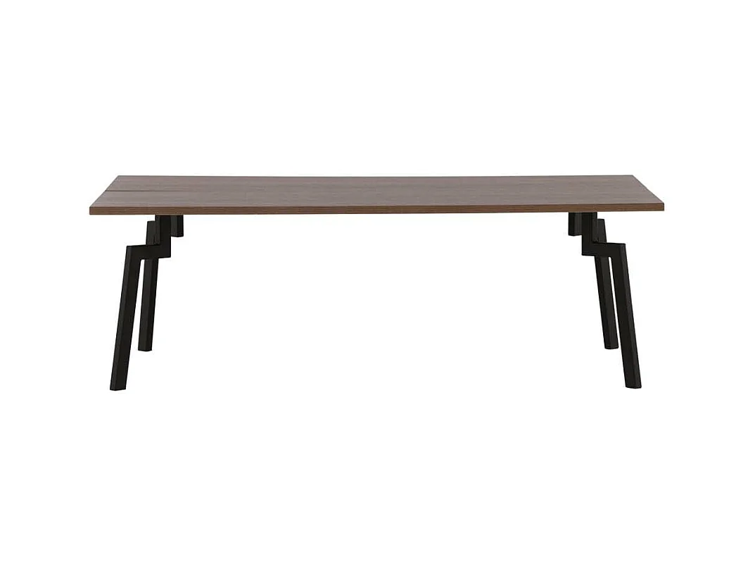 Bethan salontafel okkernoot decor.