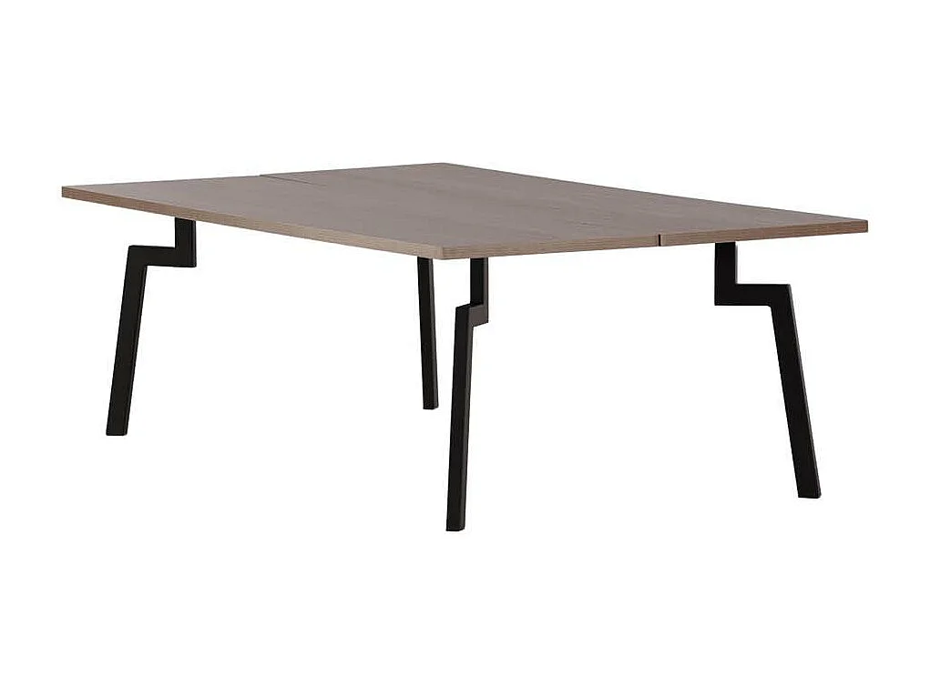 Bethan salontafel okkernoot decor.