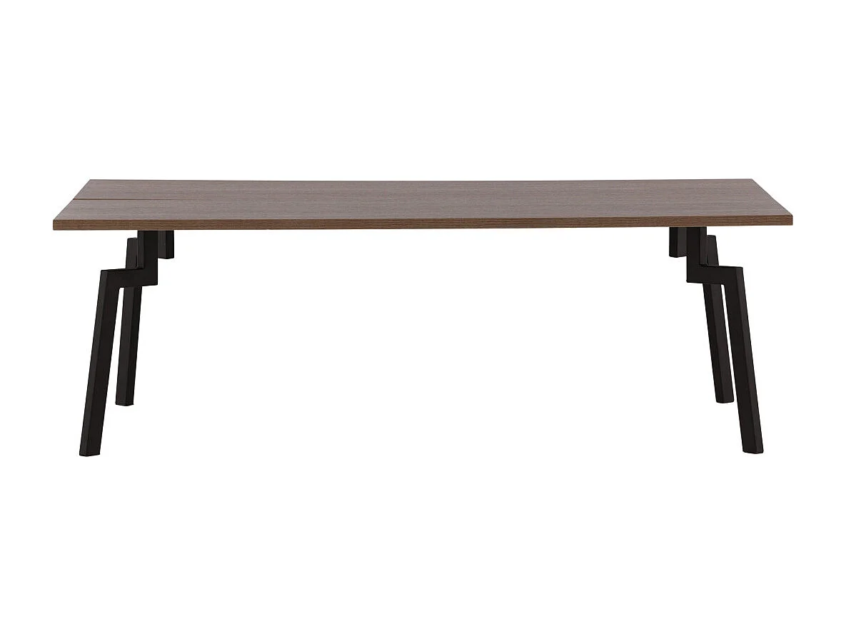 Table Basse Design "Bethan" 120cm Marron