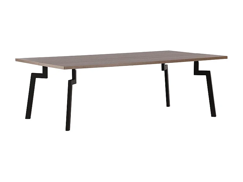 Table Basse Design "Bethan" 120cm Marron