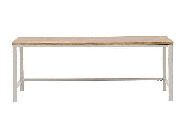 Table Basse Design "Rise" 120cm Naturel & Grège