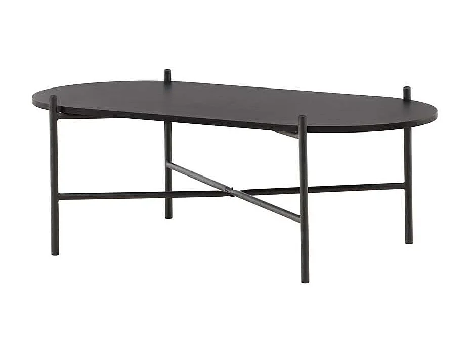 Pueblo table basse noir.