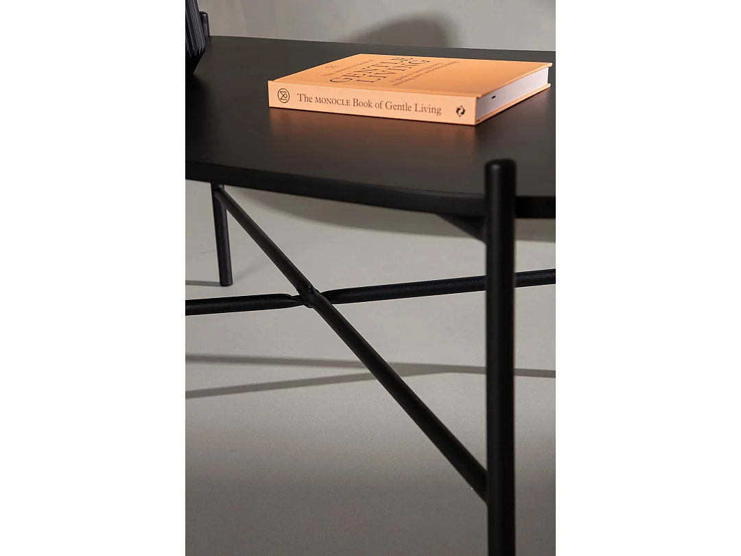 Pueblo table basse noir.