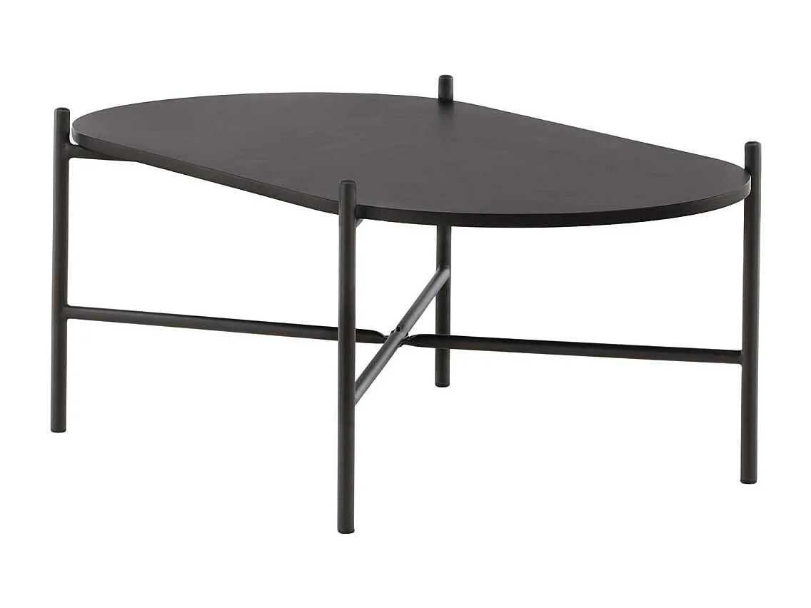 Pueblo table basse noir.