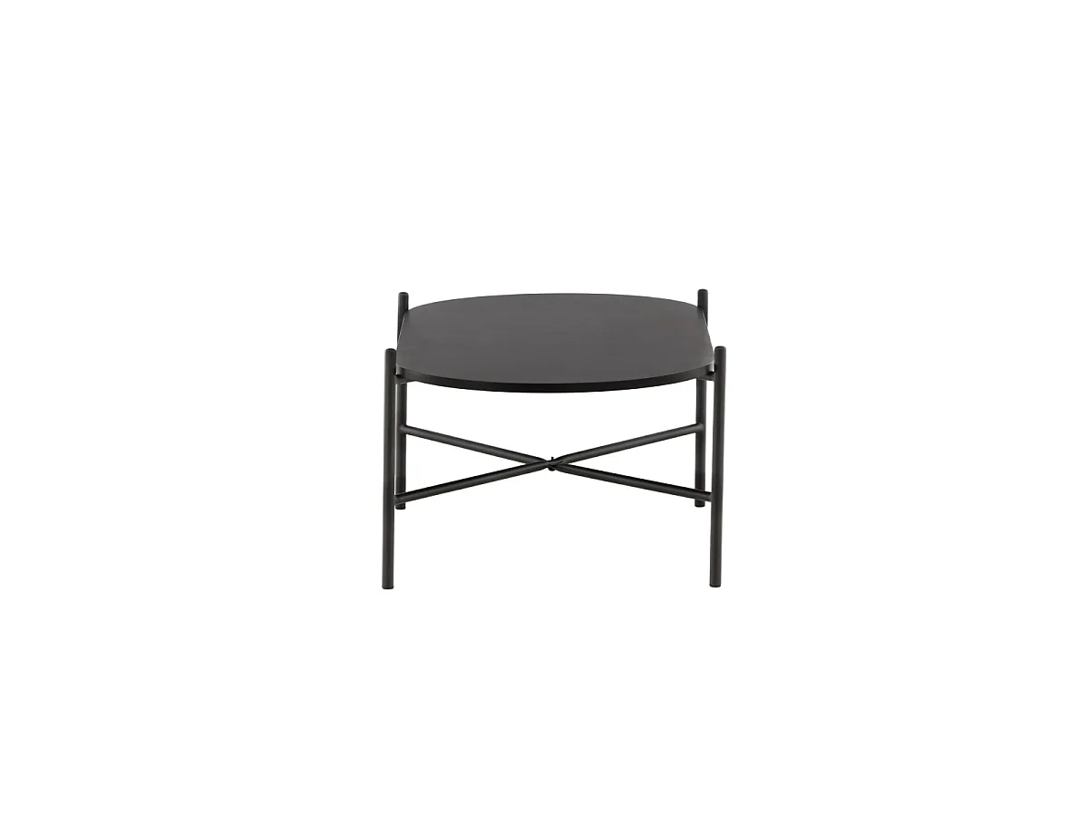 Table Basse Design "Pueblo" 120cm Noir