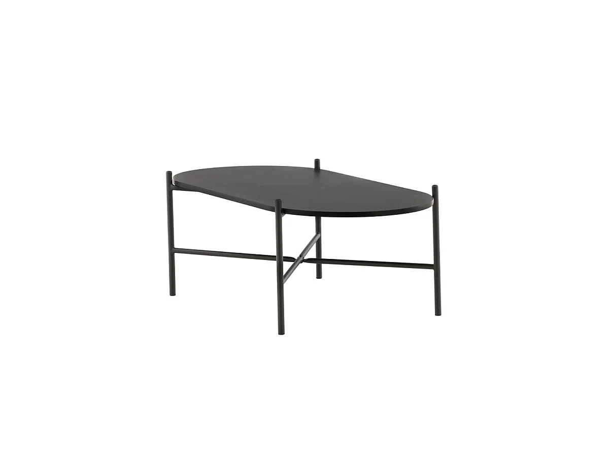 Table Basse Design "Pueblo" 120cm Noir