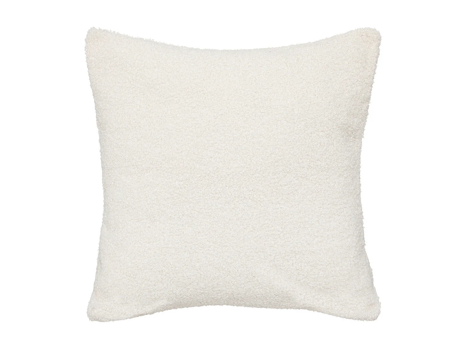 Cojín cuadrado con textura de bucle