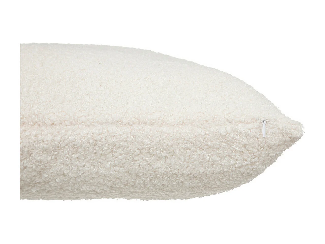 Cojín cuadrado con textura de bucle