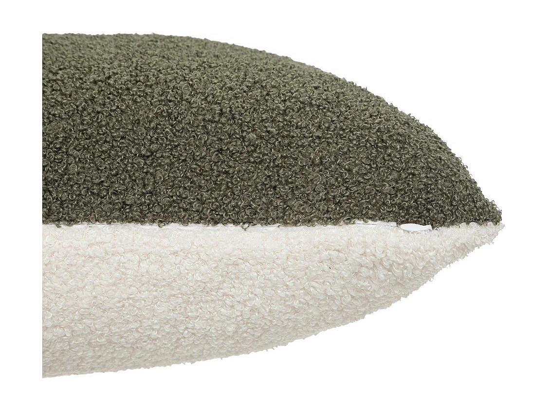 Cojín cuadrado con textura de bucle