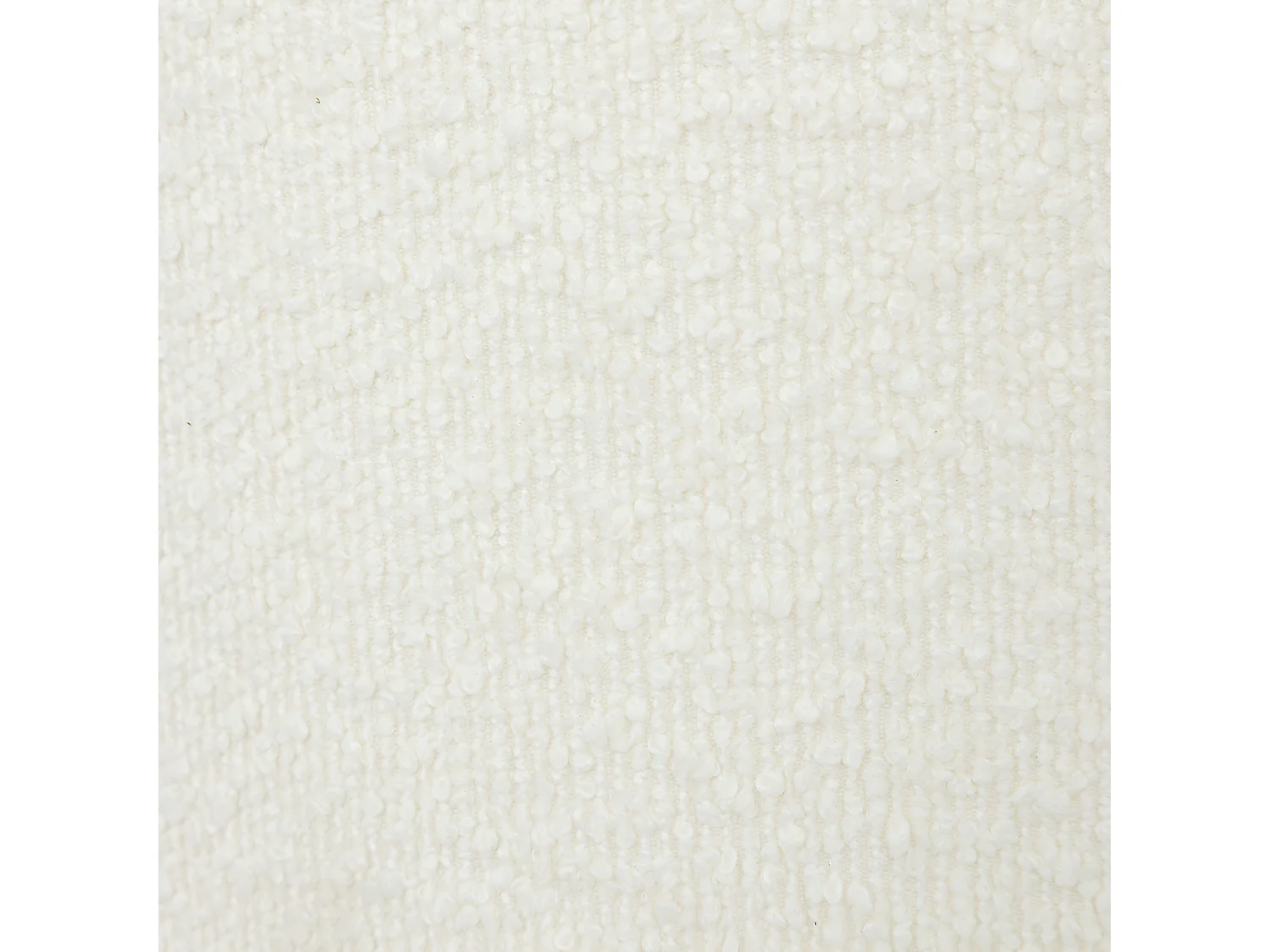 Lampe à poser en Céramique et Abat jour Blanc à bouclettes