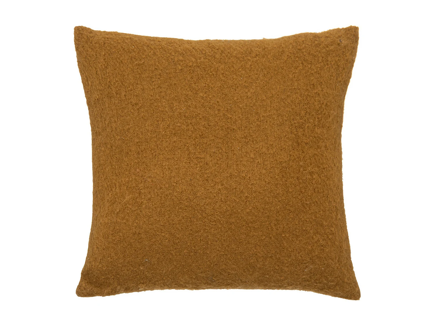 Coussin décoratif Mordoré effet Mohair 45 x 45 cm