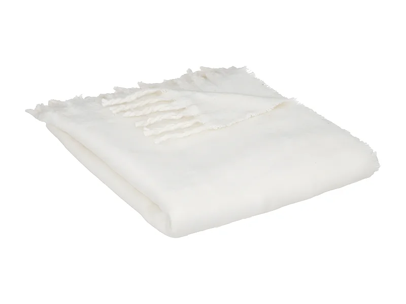 Plaid mit Mohair-Effekt 180 x 130 cm