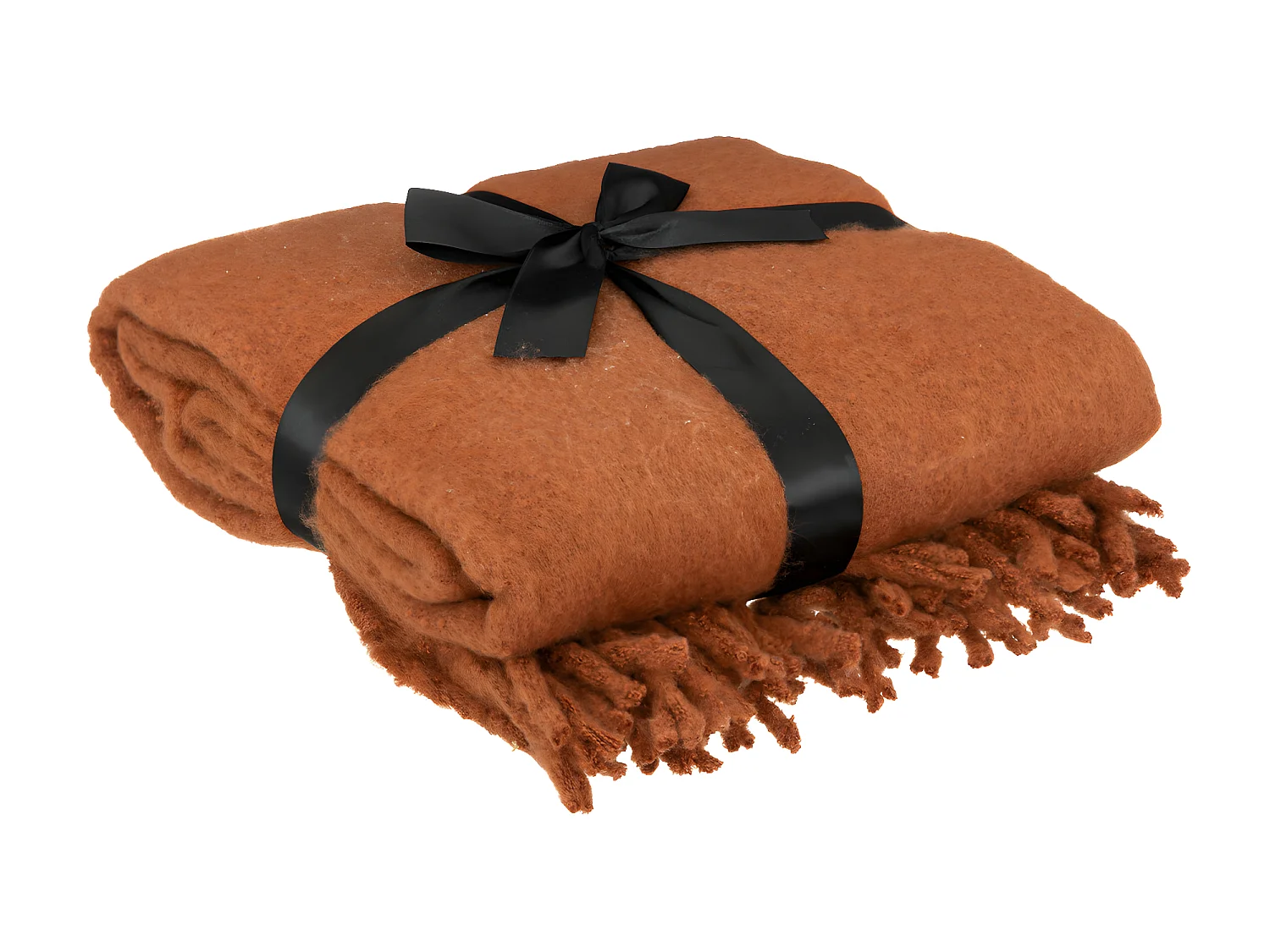 Manta con efecto de mohair 180 x 130 cm