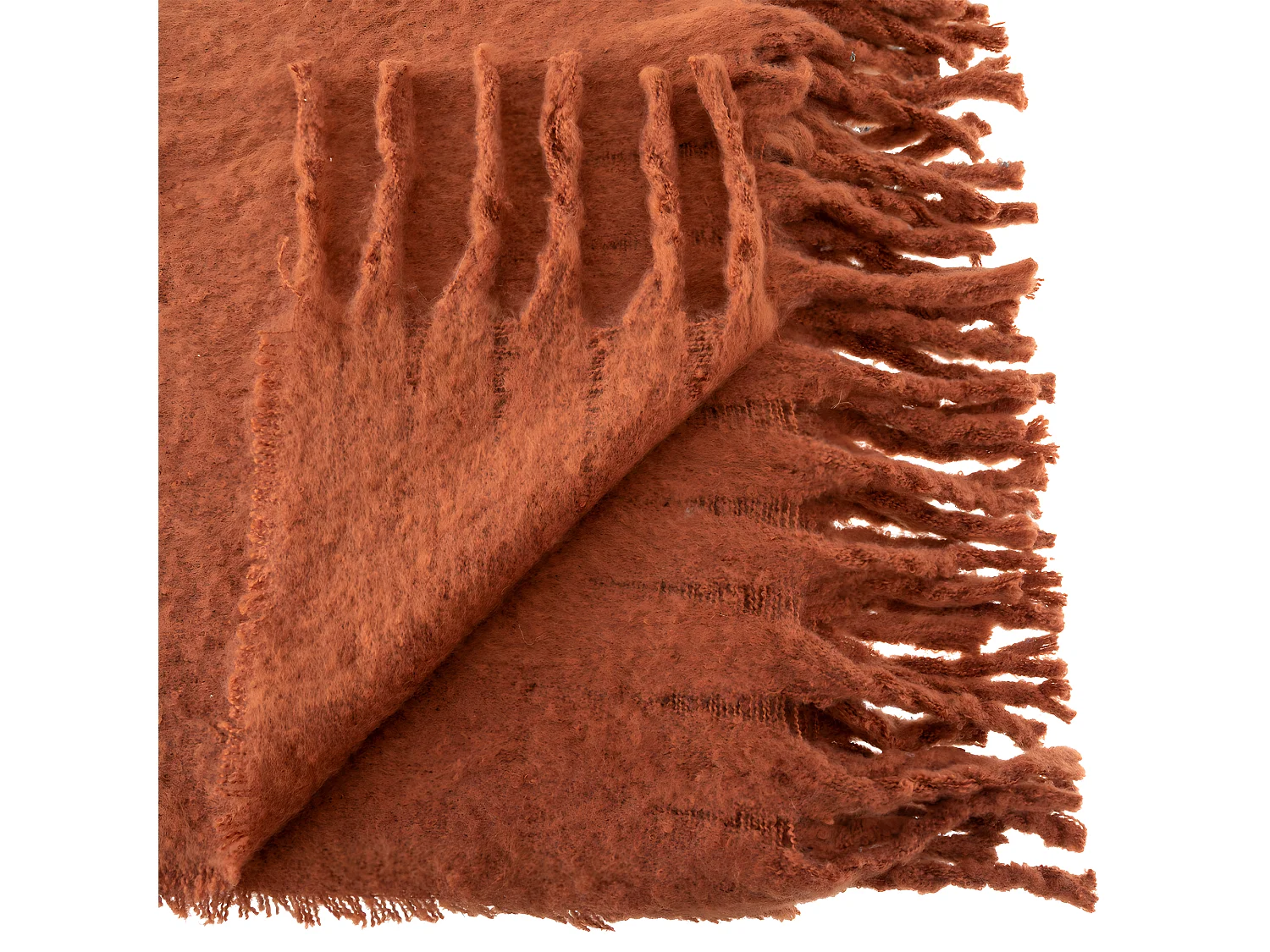 Manta con efecto de mohair 180 x 130 cm