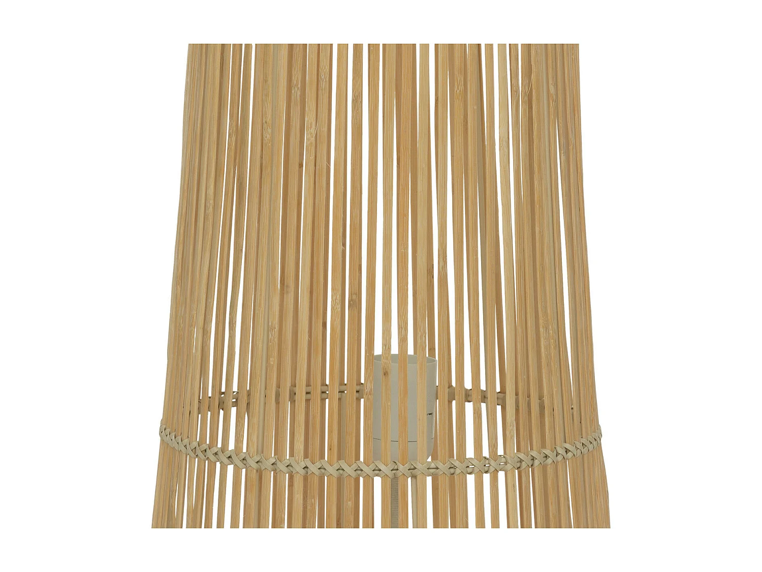 Lampadaire en Bambou naturel H 100 cm