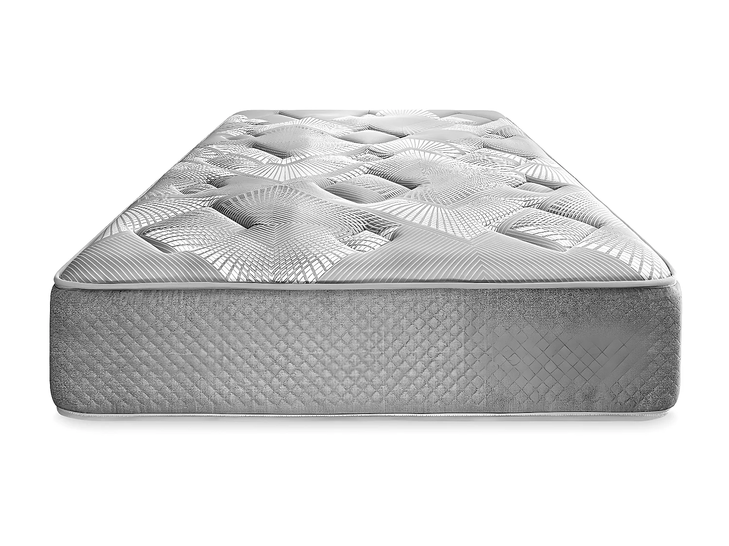 Colchon viscohybrid Viscoelastico, Muelle ensacado AMUEBLATEONLINE (150CM X 200CM X 26CM ALTO)