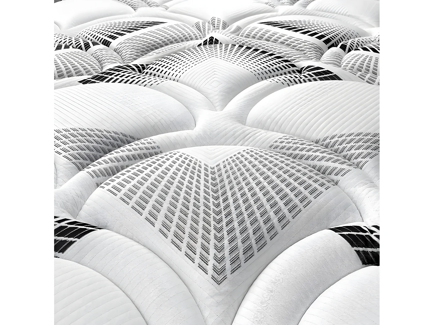 Colchon viscobox Viscoelastico, Muelle ensacado AMUEBLATEONLINE (80CM X 180CM X 21CM ALTO)