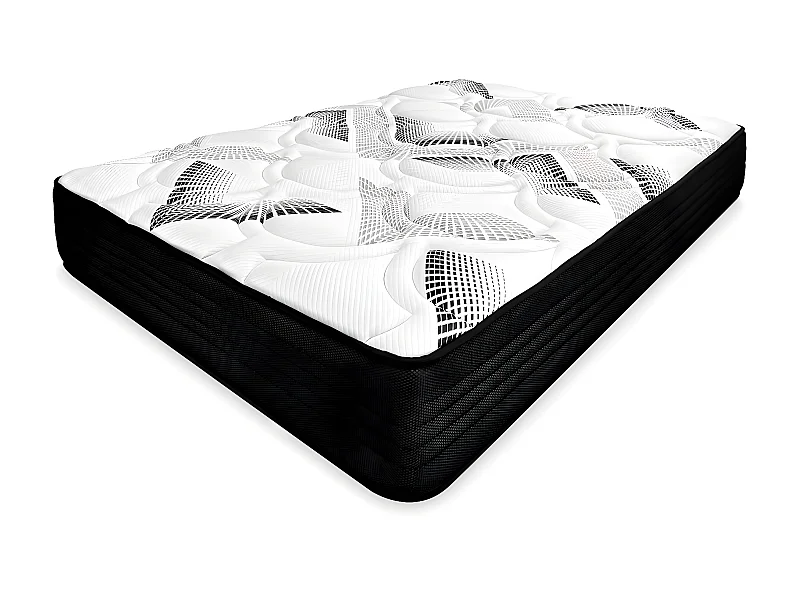 Colchon viscobox Viscoelastico, Muelle ensacado AMUEBLATEONLINE (80CM X 200CM X 21CM ALTO)