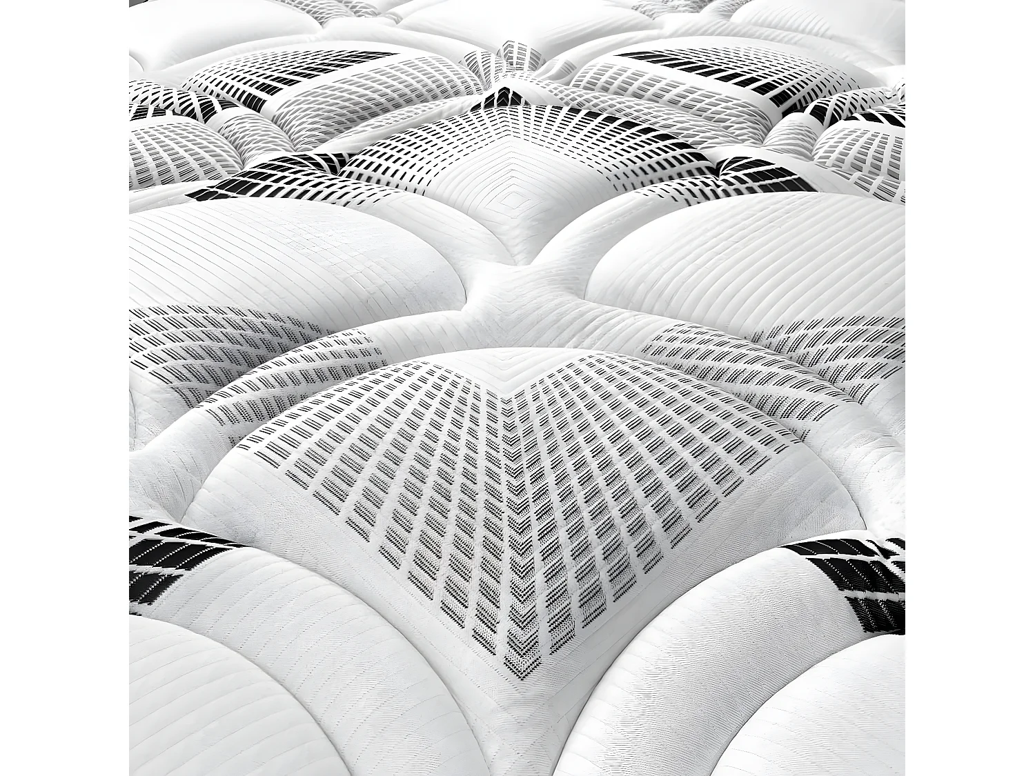 Colchon viscobox Viscoelastico, Muelle ensacado AMUEBLATEONLINE (160CM X 190CM X 21CM ALTO)