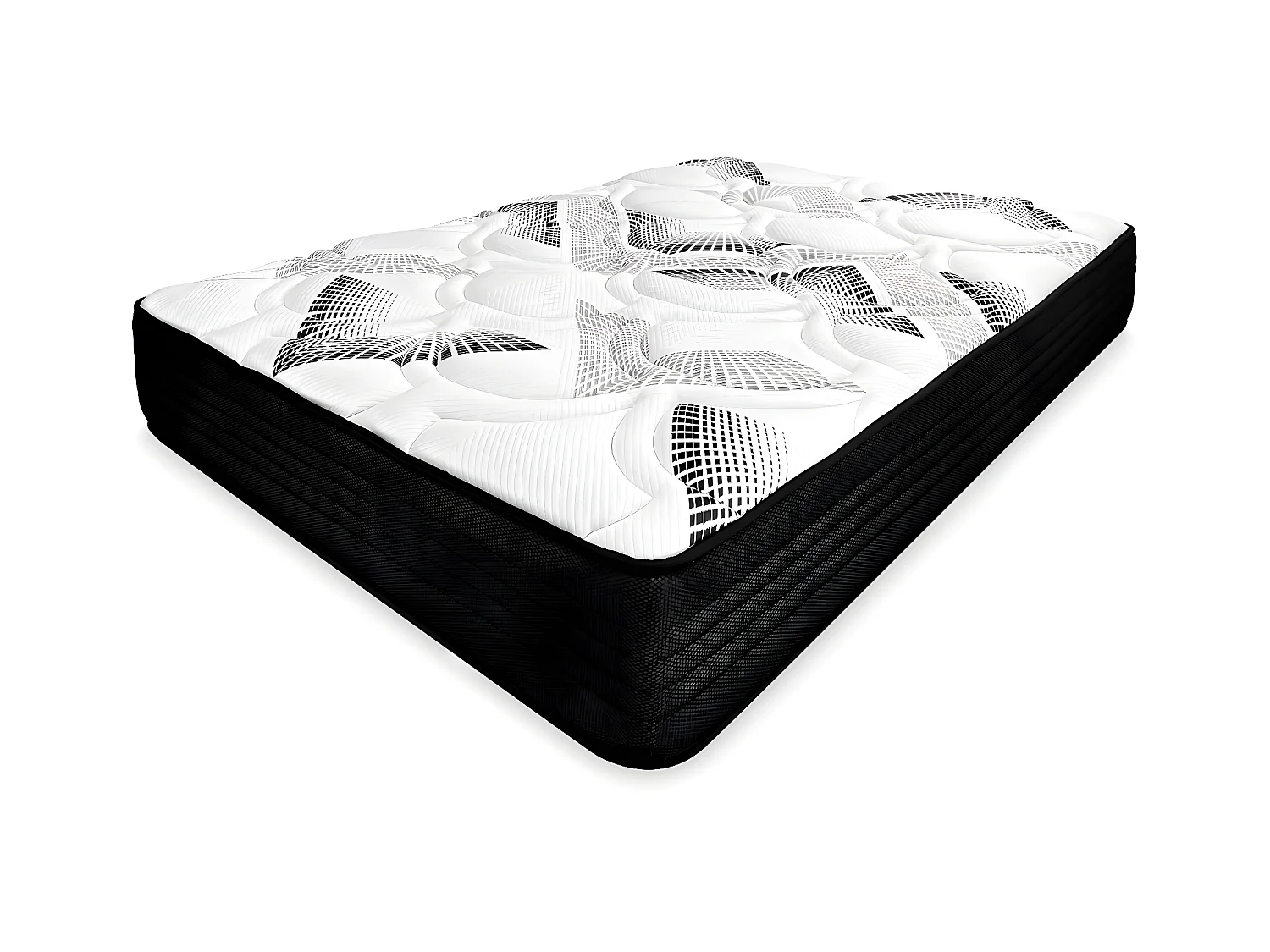 Colchon viscobox Viscoelastico, Muelle ensacado AMUEBLATEONLINE (200CM X 200CM X 21CM ALTO)