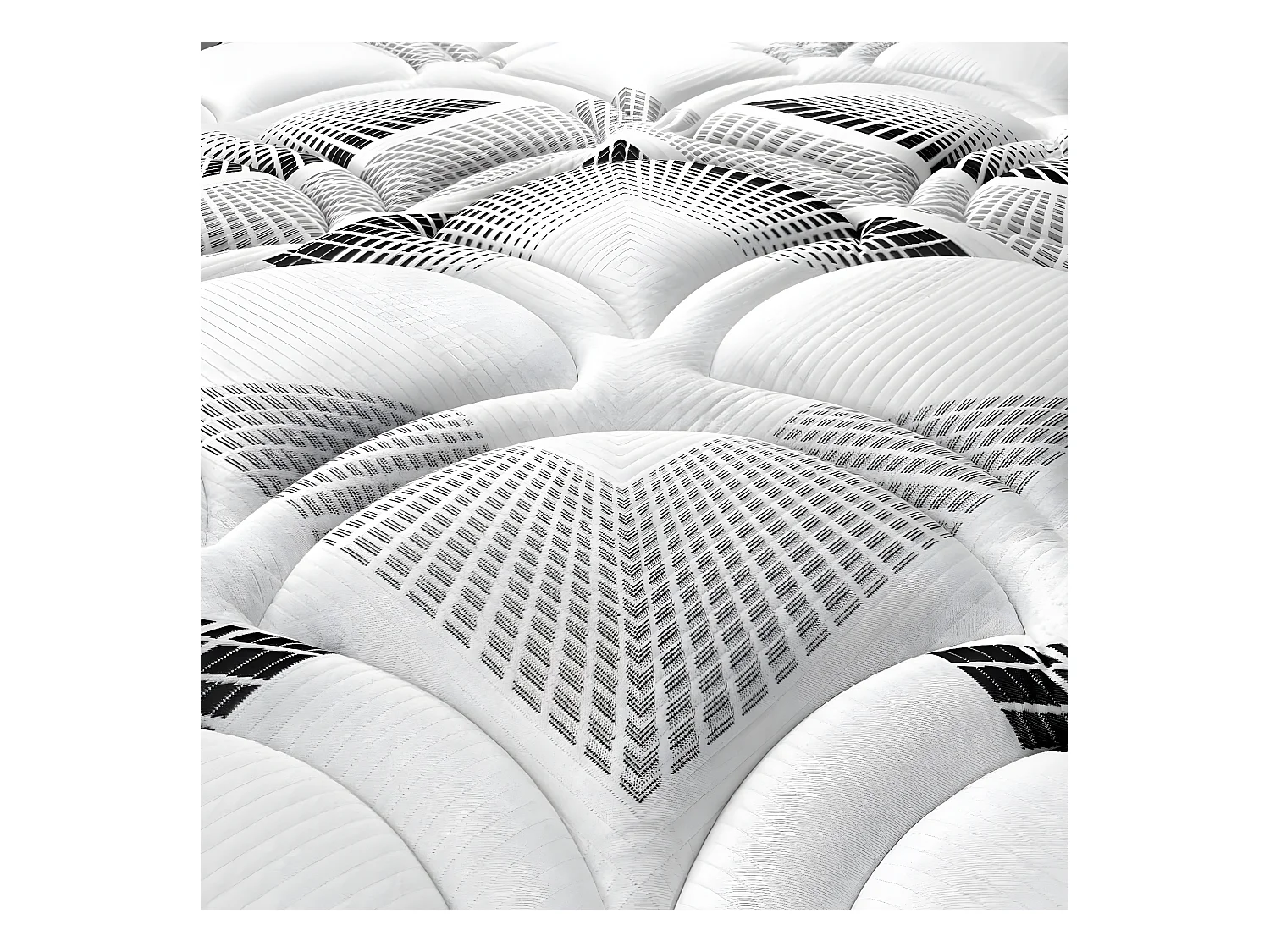 Colchon viscobox Viscoelastico, Muelle ensacado AMUEBLATEONLINE (200CM X 200CM X 21CM ALTO)