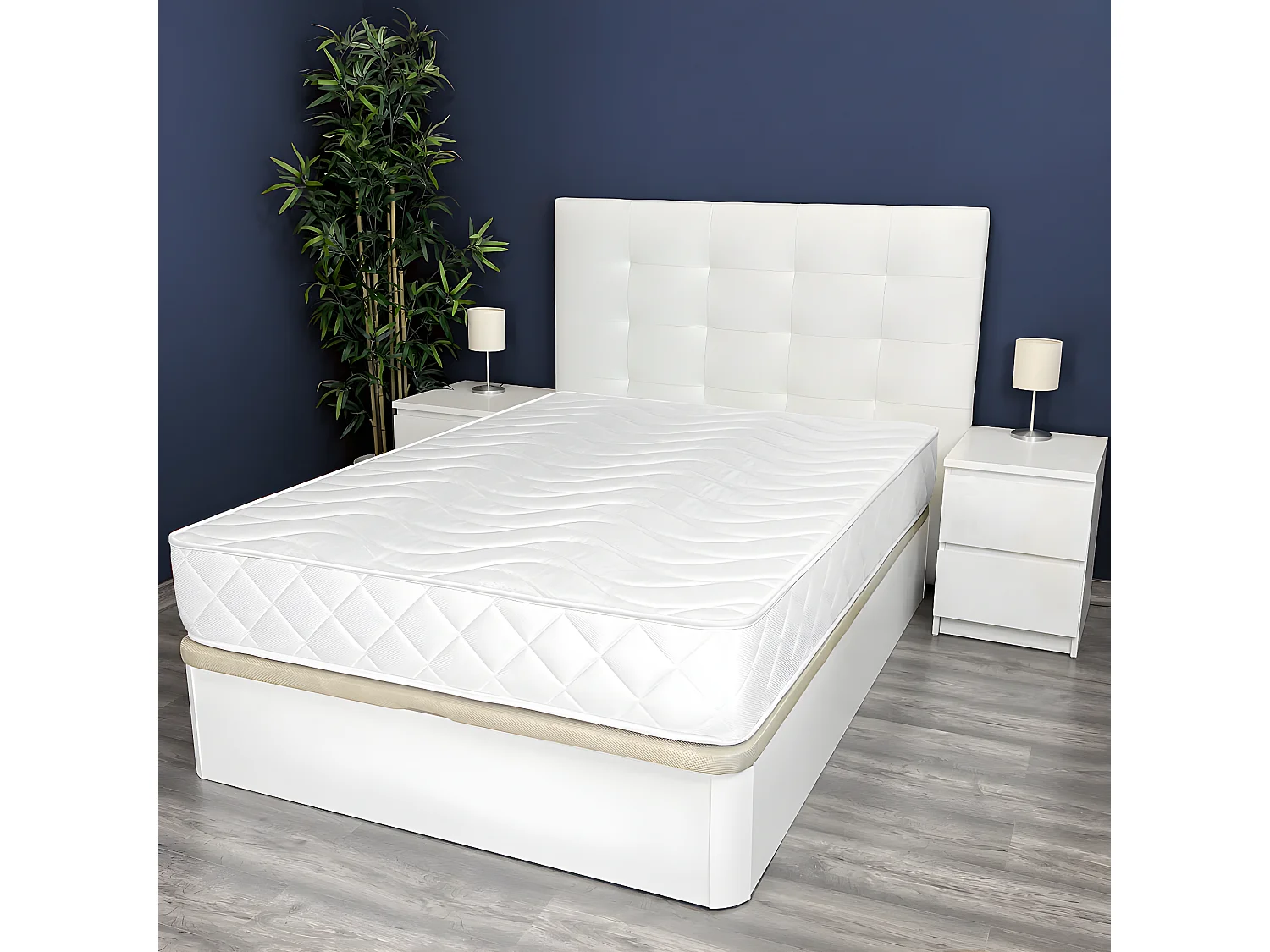 Colchon viscowhite Viscoelastico AMUEBLATEONLINE (80CM X 180CM X 30CM ALTO)