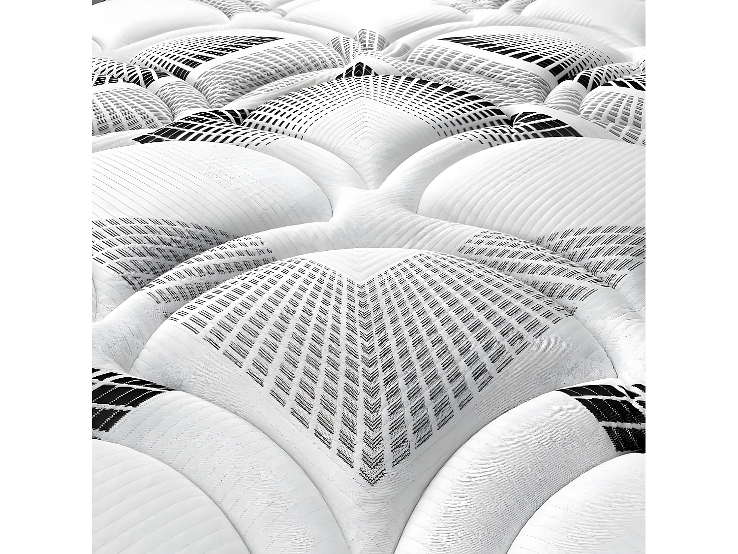 Colchon viscobox Viscoelastico, Muelle ensacado AMUEBLATEONLINE (120CM X 200CM X 21CM ALTO)