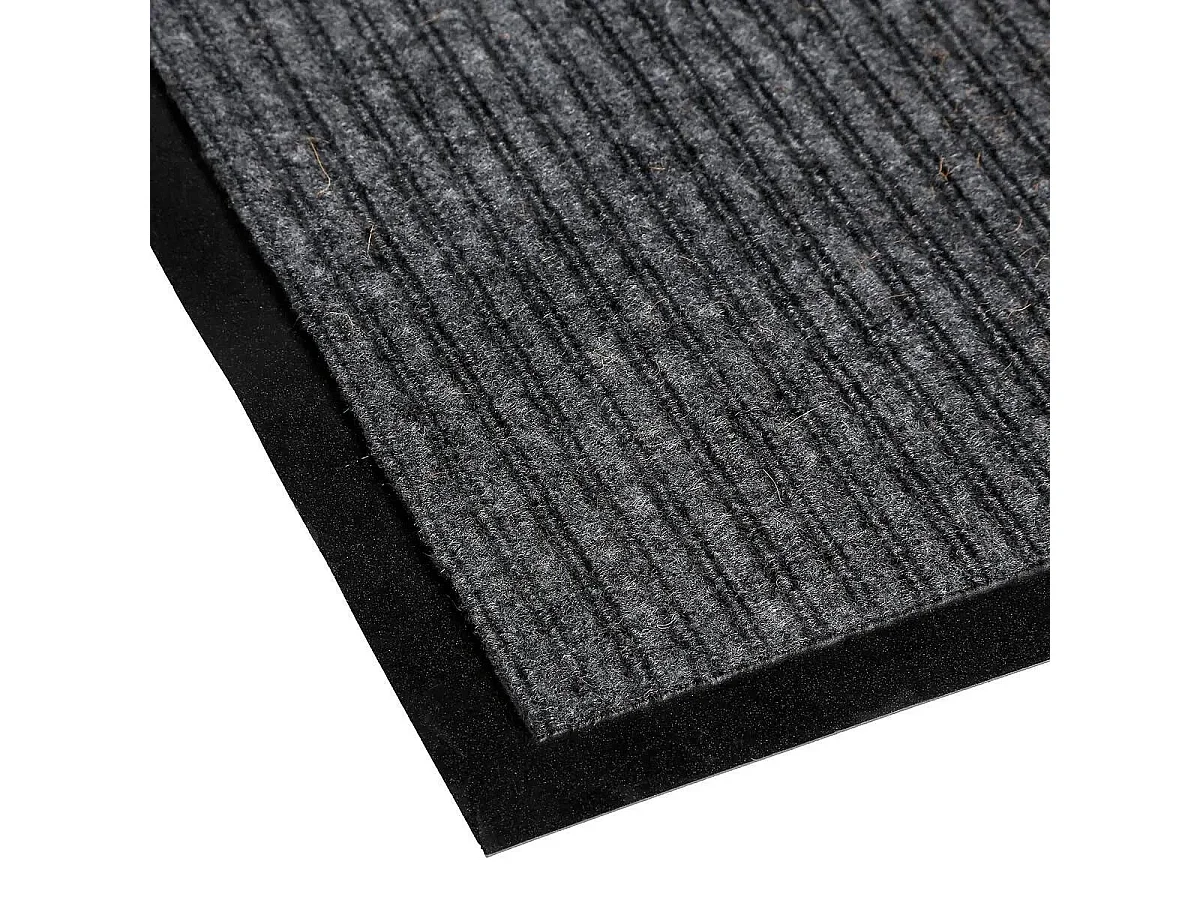 Paillasson Anti-Dérapant "Basic" 40x60cm Gris