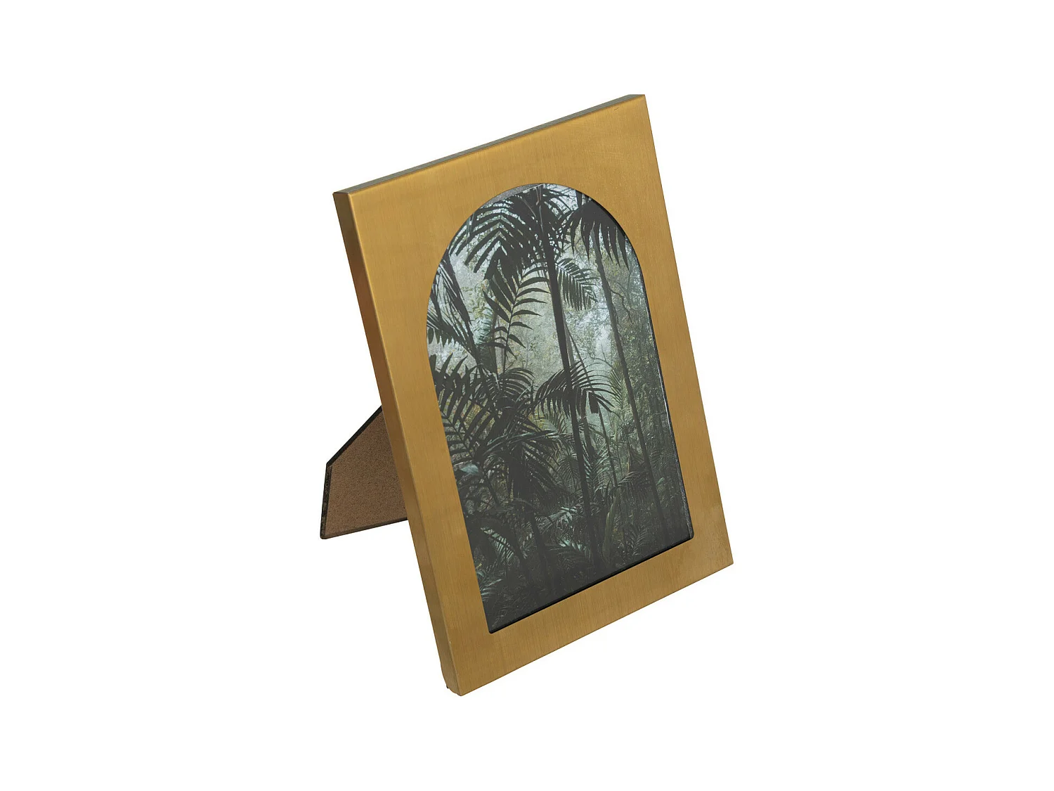 Cadre photo en métal doré et verre pour Photo 10 x 15 cm