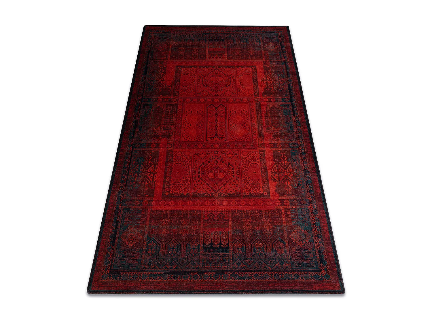 Tapis en laine SUPERIOR NAKBAR PREMIUM oriental rubis 300x400 cm