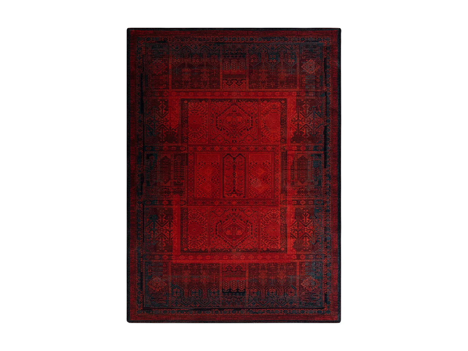 Tapis en laine SUPERIOR NAKBAR PREMIUM oriental rubis 300x400 cm