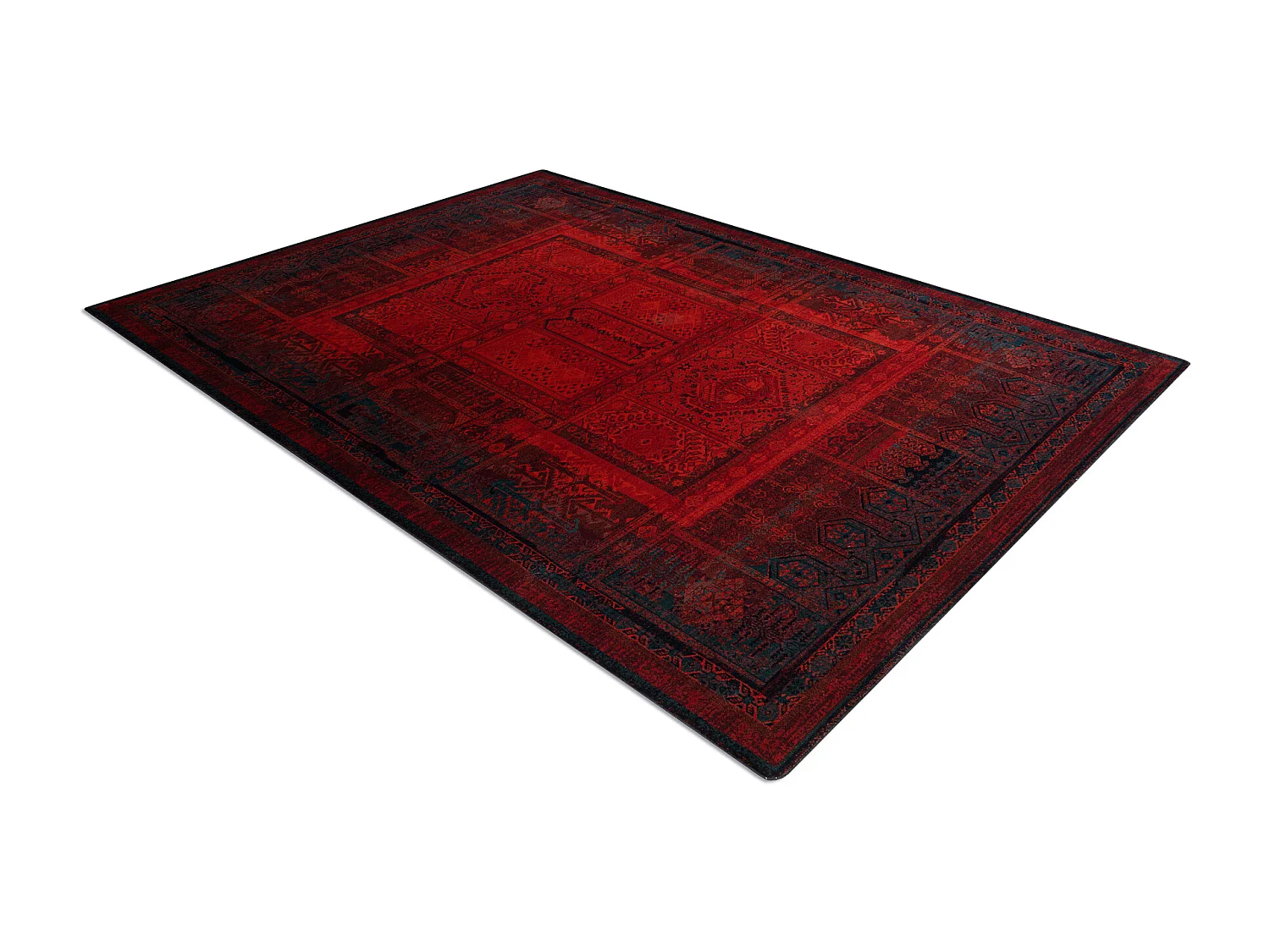 Tapis en laine SUPERIOR NAKBAR PREMIUM oriental rubis 300x400 cm