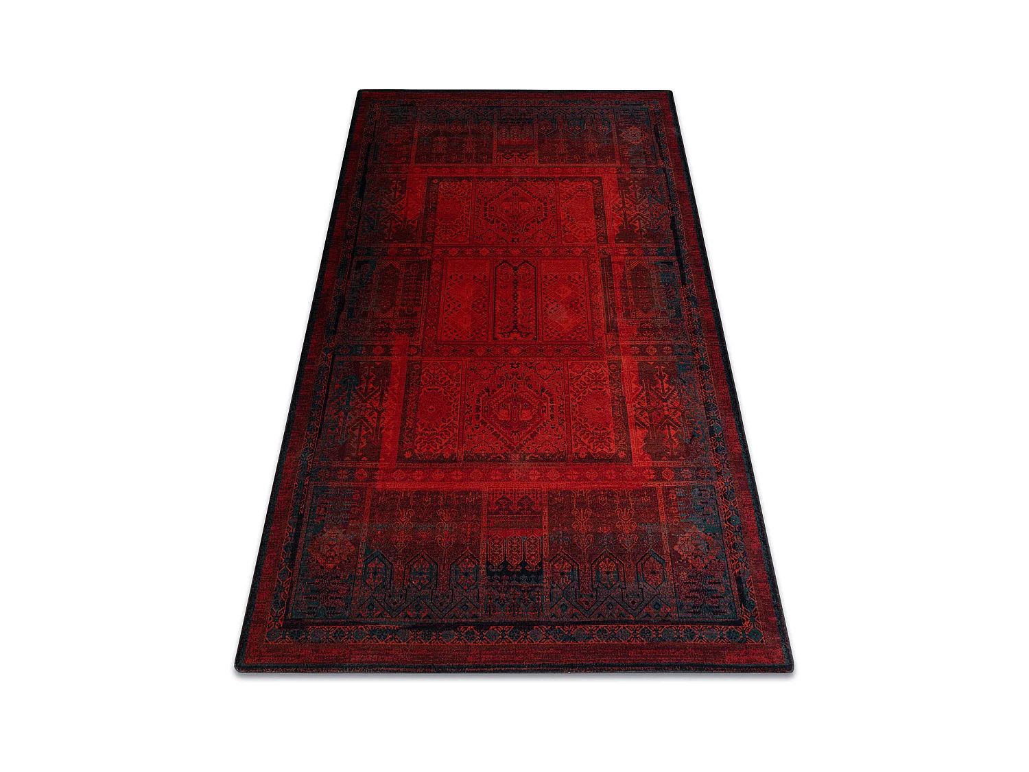 Tapis en laine SUPERIOR NAKBAR PREMIUM oriental rubis 300x400 cm