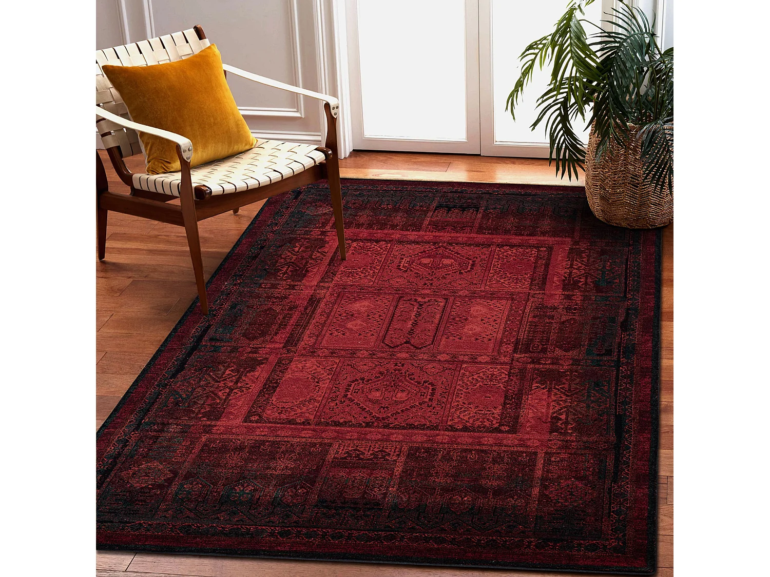 Tapijt OMEGA Nakbar oosters - robijn 300x400 cm