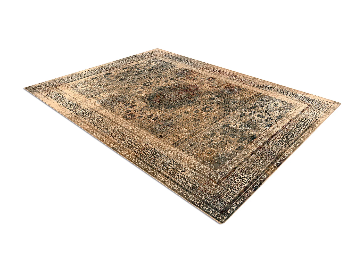 Tapijt SUPERIOR MAMLUK oosters vintage creme 300x400 cm