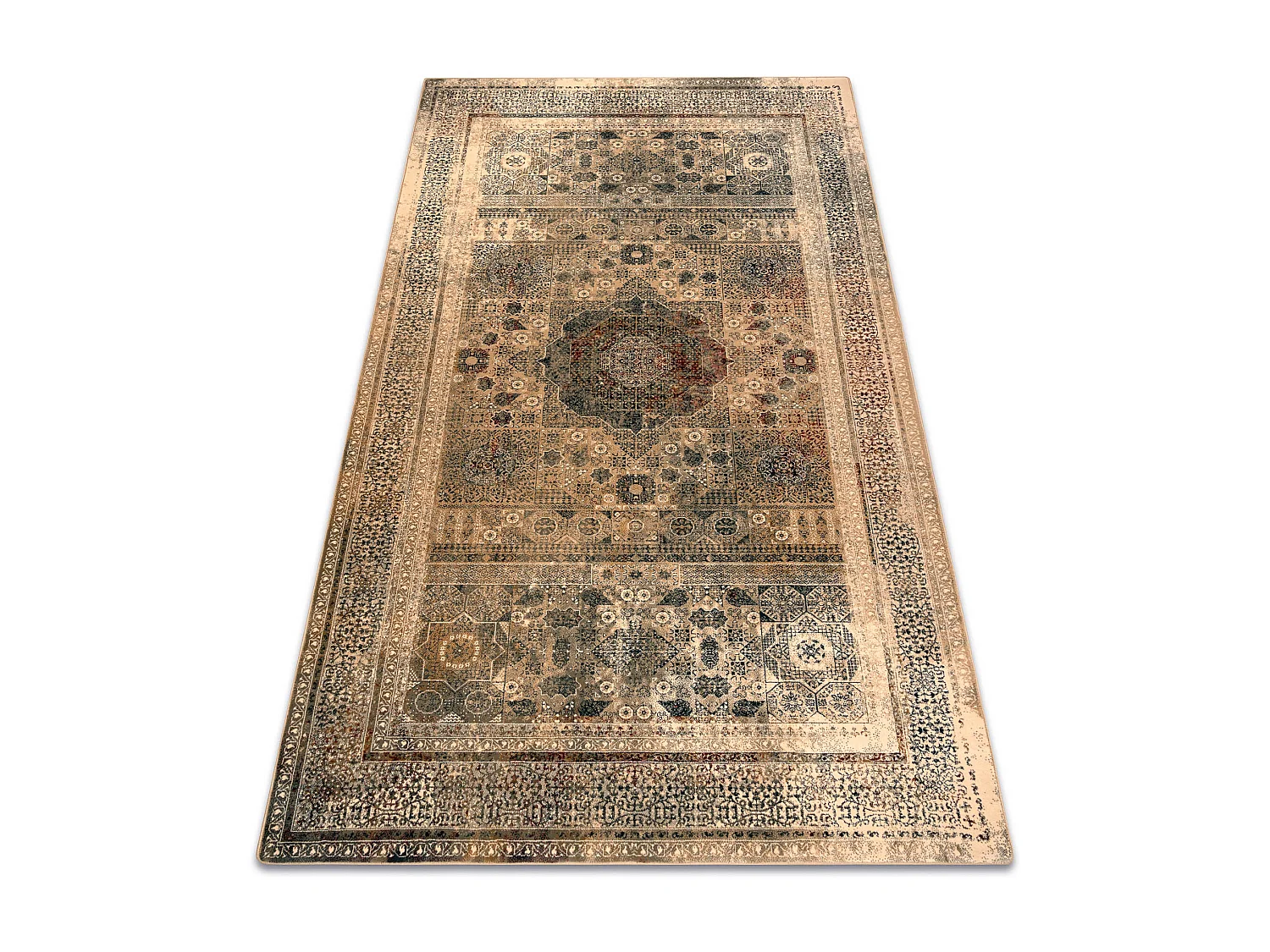 Tapijt SUPERIOR MAMLUK oosters vintage creme 300x400 cm