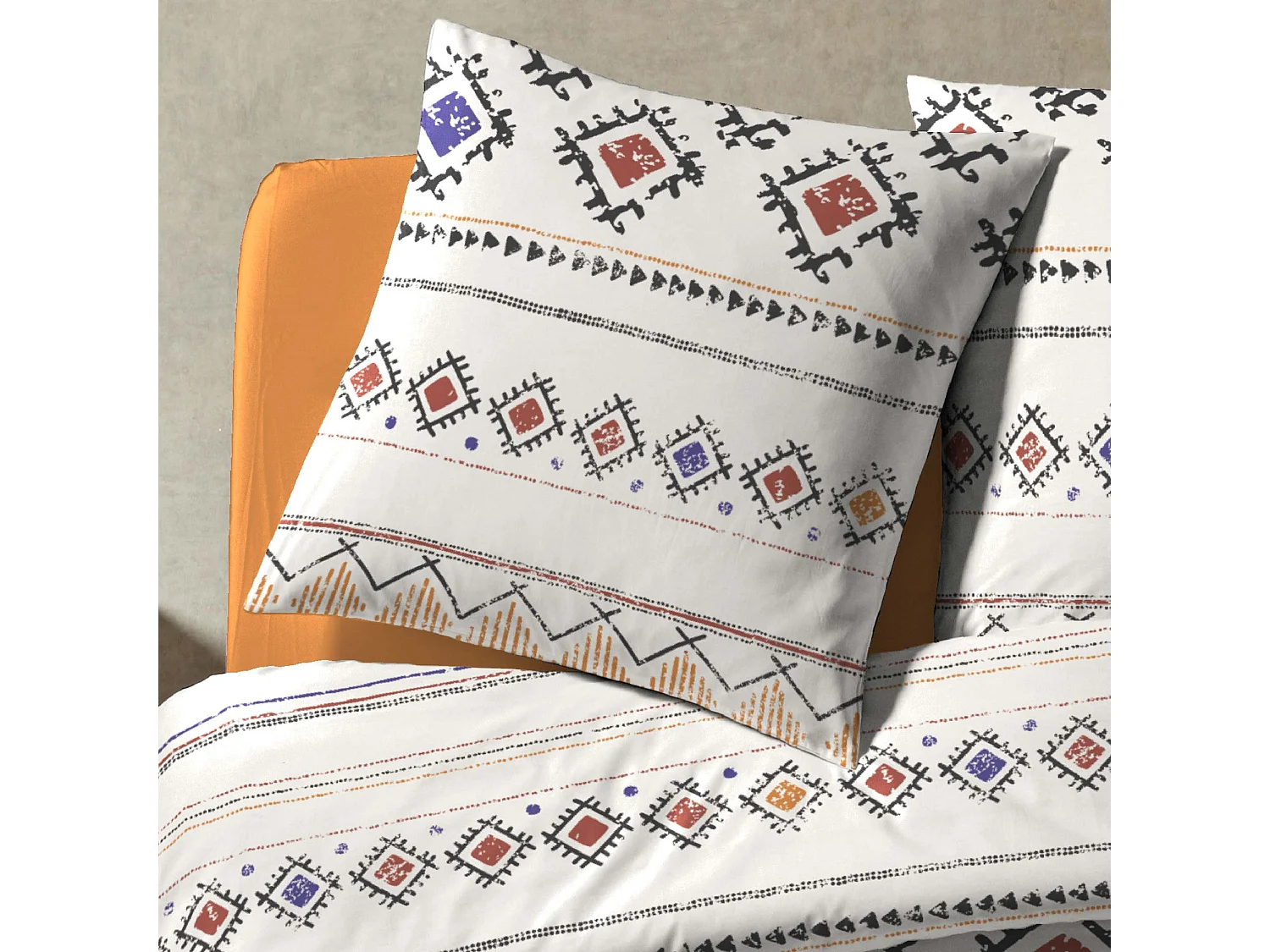 Parure de lit imprimé Colors 200x200