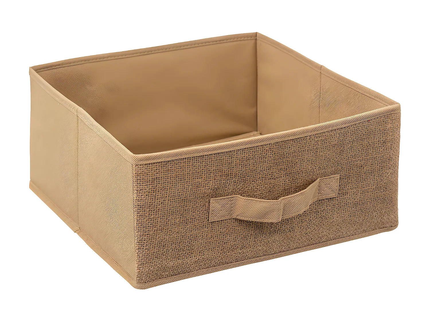 Boîte de rangement Toile de Jute 31 x 31 x 15 cm