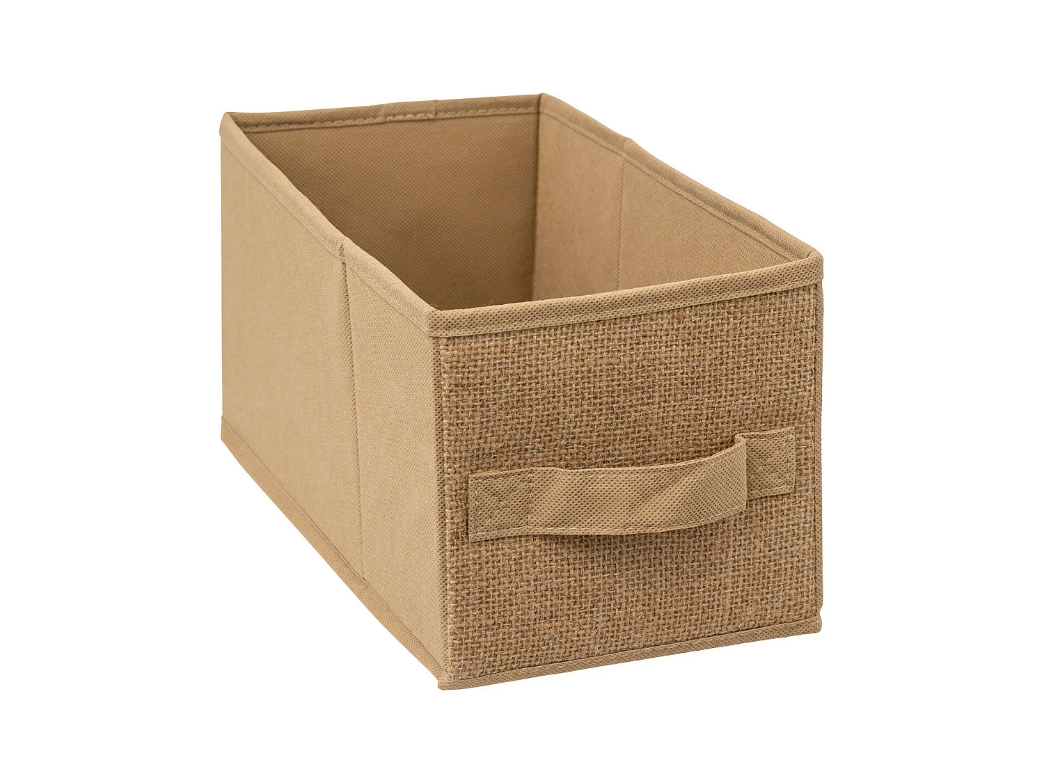 Boîte de rangement Toile de Jute 15 x 31 x 15 cm