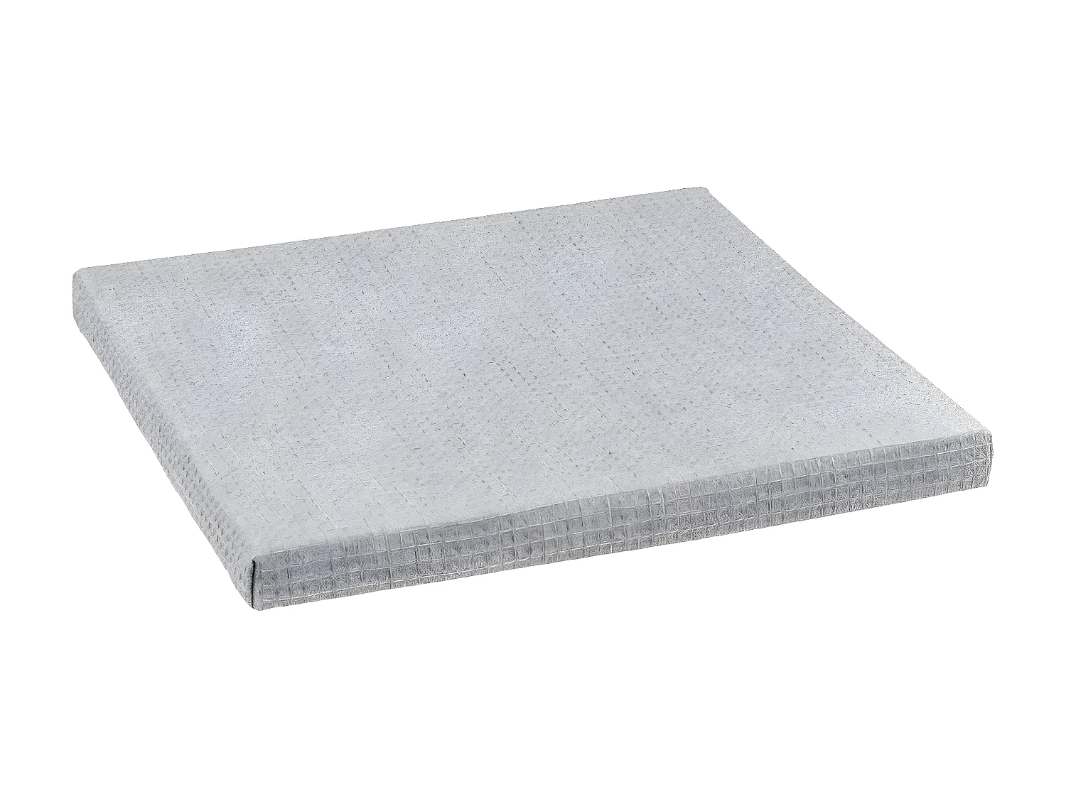 Boite de rangement avec couvercle 31 x 31 x 31 cm tissu Gris