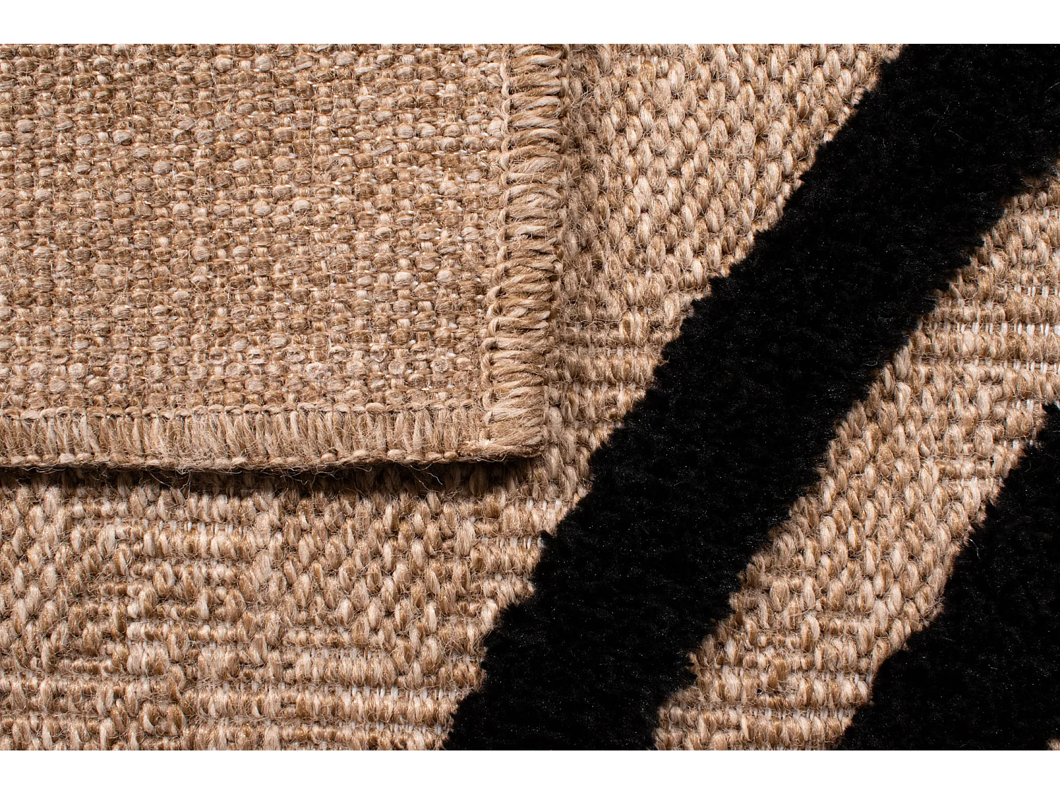 Tapis de salon - Palma - bohème - Noir - 160x230