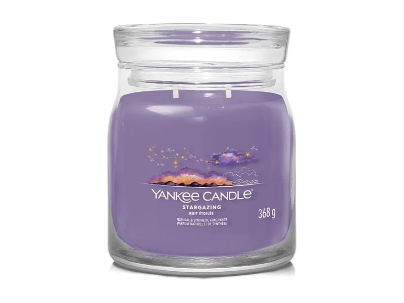 Bougie signature Nuit étoilée modèle moyen