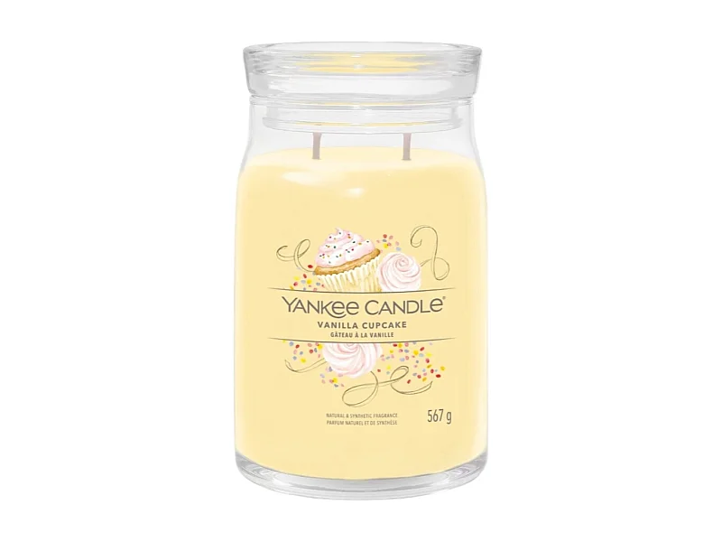 Bougie signature Gâteau à la vanille grand modèle