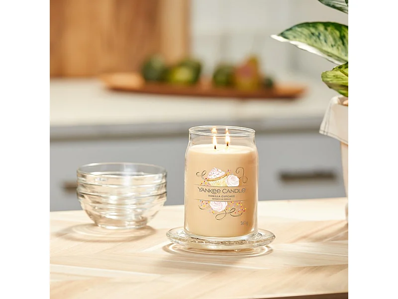 Bougie signature Gâteau à la vanille grand modèle