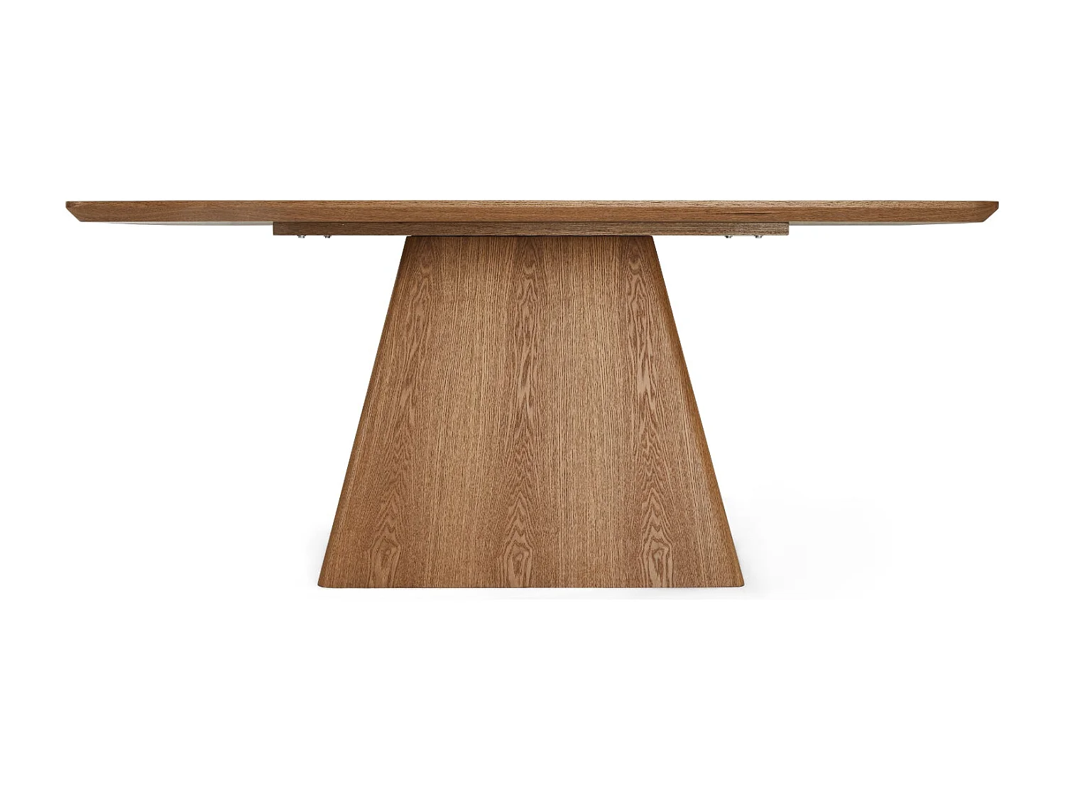 Rechthoekige Eettafel Star - 6 personen- MDF & eiken fineer - Naturel