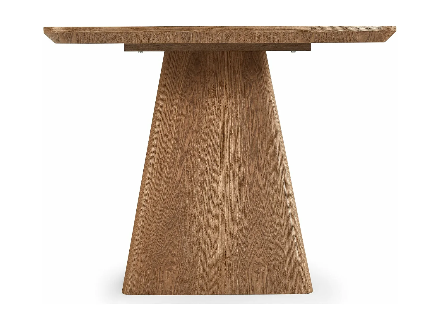 Rechthoekige Eettafel Star - 6 personen- MDF & eiken fineer - Naturel