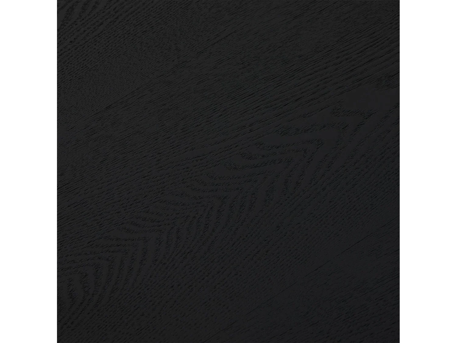 Ronde Eettafel Tango - 4 personen- MDF & eiken fineer - Zwart