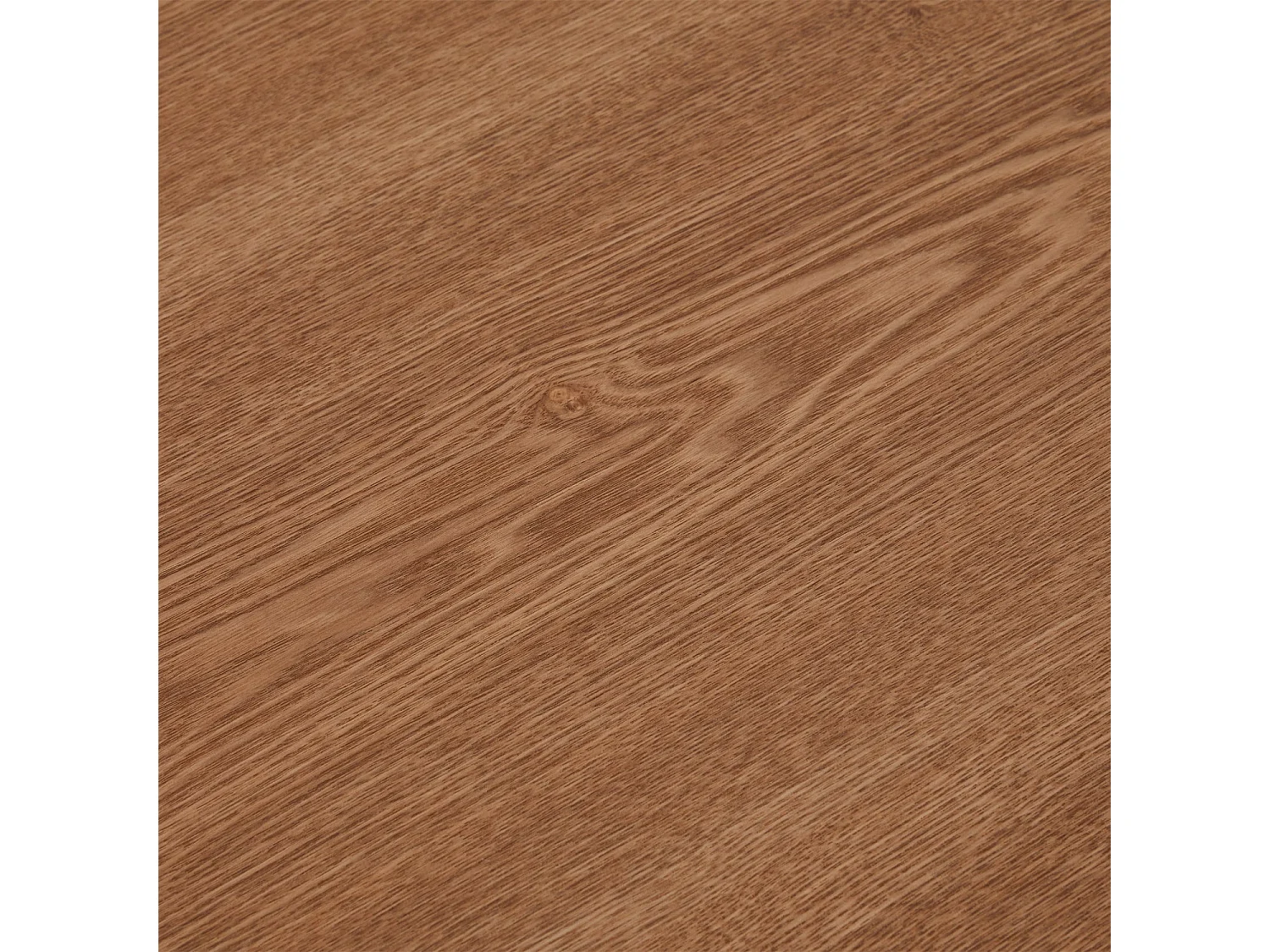 Table à manger Tango - Ronde - MDF et placage de chêne - Naturel