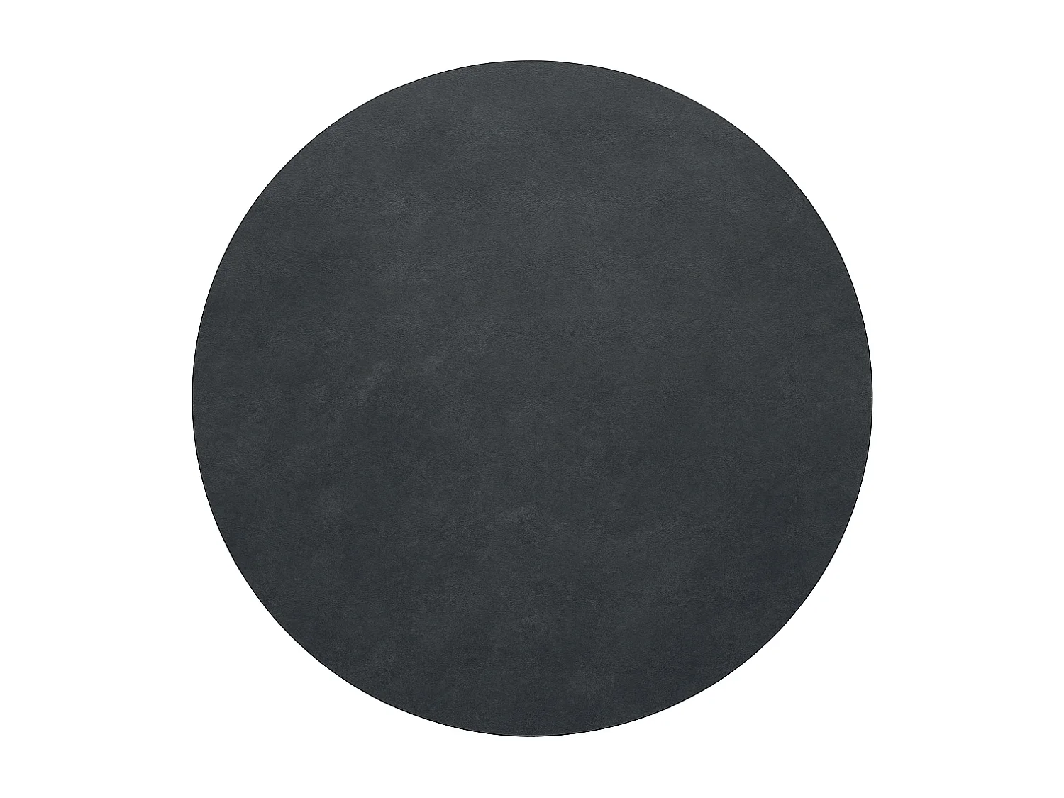 Table basse Tango - Ronde - MDF et bois - Gris